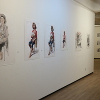 2018 제1회 동덕여자대학교 예술대학 회화과 전국 중·고등 크리에이티브 회화실기대회_작품 전시