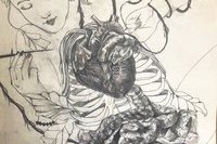<기초소묘1>,고명진,'자아해부'