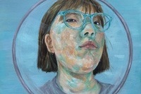 <유화기법>,양유진,'자화상',유화와 아크릴,53x45.5