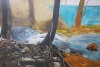 <유화3>,류현정,'무제',유채,116.8x91.0