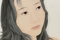 <채색화>, 김승혜, '동생', 견에 공필,  51x38.7