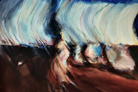 <유화>, 정지민, '시간의 공존', Oil painting, 72.7X60.6 cm