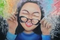 <색채조형>, 이은지, Sappy 유화 물감 80.3x60.6
