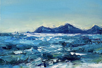 <소재와 기법>, 박은지, 유화, 40.9X31.8