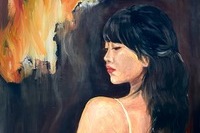 <소재와 기법>, 김서현, 감정, 캔버스에 유화, 20호