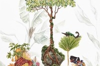 <표현기법>김정연, 나만의 숲속 난쟁이, 장지에채색 100.0x72.7