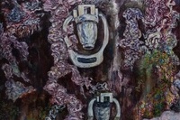 <소재와 기법., 이소정, '울컥울컥', 아크릴, 72.7x60.6