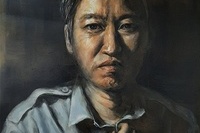 <유화>, 김서영, 서편 새벽의 젊음, 캔버스에 유채, 530×651mm