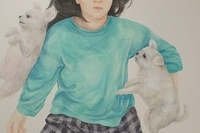<채색화>김주희, 휴식, 채색 116.8x91.0