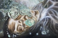 <소재와기법>, 정해연, Death, 캔버스에 유채, 72.7x60.6