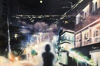 <색채조형>, 손희경, 무제, 캔버스에 아크릴, 72.7 x 60.6(cm)