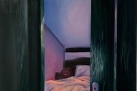 <유화1>문수빈, 도피처로, 캔버스에유화, 23x53cm