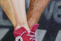 <소재와 기법>, 안수연, 21 Clummy clammy, oil painting on canva