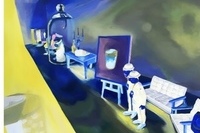 <유화>, 이민혜, 지지직, 유화, 72.7x60.6