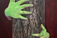 <소재와기법>, 이수연, 사춘기, 캔버스 위에 오일, 91.0x65.2