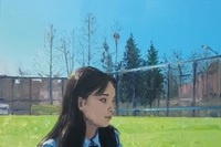 <소재와 기법>, 나지혜, 무제, 유채, 41_31.8cm