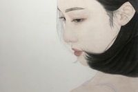 <채색화>윤지원, 공필화 순지에채색 65x54