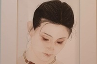 <소묘>, 나지혜, 무제, 수채, 53x45.5cm