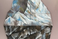  <표현기법> 송지민, 산, 혼합재료 90.9x72.7